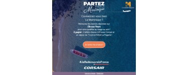 Corsair: 1 voyage d'une semaine pour 2 personnes en Martinique à gagner