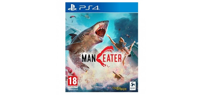 Amazon: Jeu Maneater sur PS4 à 19,99€