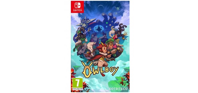 Amazon: Jeu Owlboy sur Nintendo Switch à 17,39€