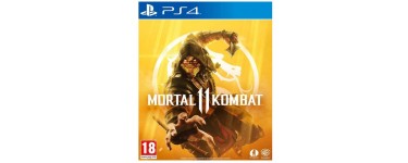 Amazon: Jeu Mortal Kombat 11 sur PS4 à 19,99€