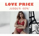 Etam: Love prices : jusqu'à -50% sur une sélection d'articles de lingerie et prêt-à-porter