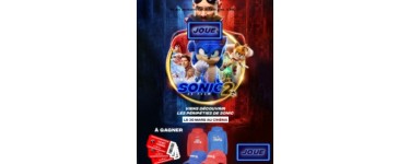 Gulli: Des places de cinéma pour le film "Sonic 2" + 1 sweat + 2 casquettes à gagner