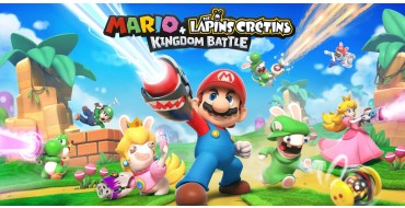 Nintendo: Jeu Mario + The Lapins Crétins Kingdom Battle sur Switch (Dématérialisé) à 13,99€