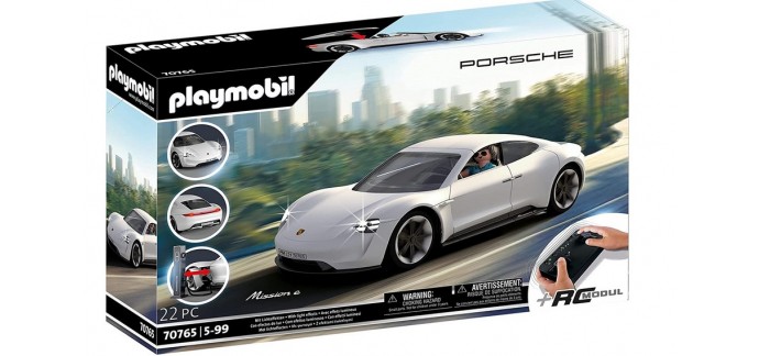 Amazon: Playmobil Porsche Mission E - 70765 à 57,99€