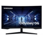 Amazon: Ecran PC Gaming Incurvé 32" Samsung Odyssey G5 à 297,26€