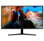 Amazon: Ecran PC 32" Samsung U32J592UQ - Résolution 4K, 60 Hz, 4ms, AMD FreeSync à 299€