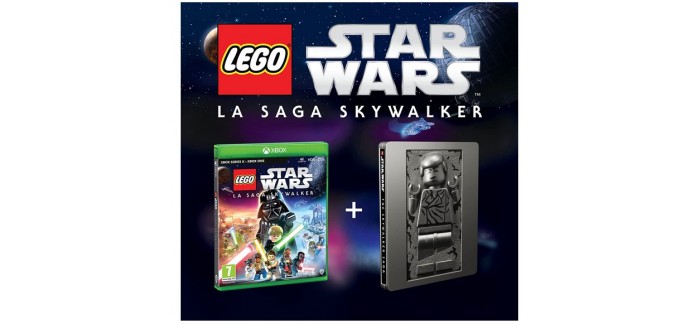Amazon: Jeu Lego Star Wars : La Saga Skywalker Amazon Edition sur Xbox Series X à 44,99€