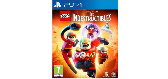 E.Leclerc: Jeu Lego Disney/Pixar - Les Indestructibles sur PS4 à 12,90€