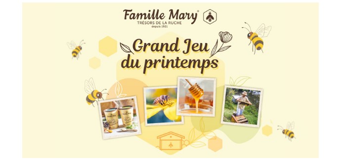 Famille Mary: 1 coffret de produits à base de miel Famille Mary à gagner