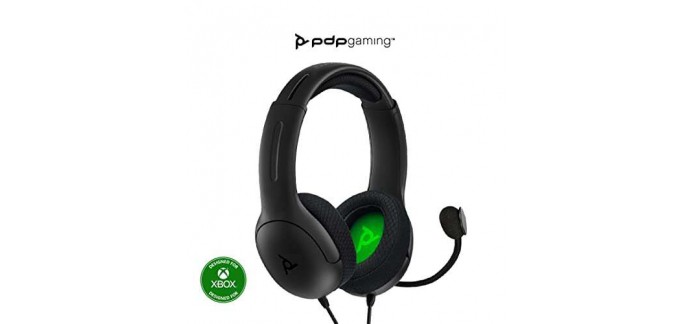 Amazon: PDP Casque LVL40 Stereo pour Microsoft Xbox Noir à 16,99€