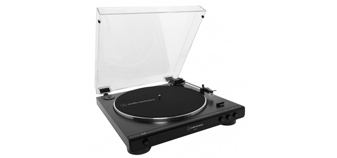 Boulanger: Platine vinyle Audio technica AT-LP60XBK à 99,99€