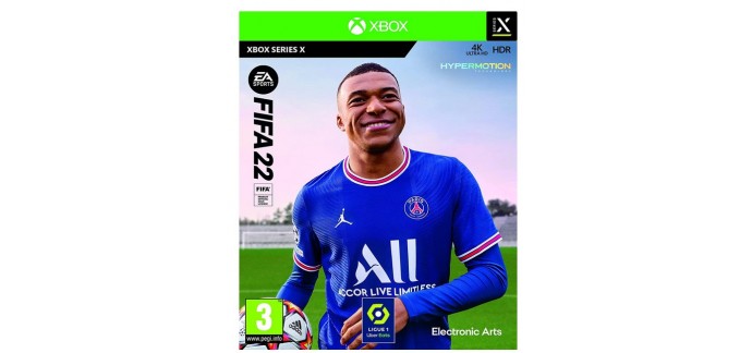 Amazon: Jeu FIFA 22 sur Xbox Series X à 19,99€