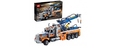 Amazon: LEGO Technic Le camion de remorquage lourd - 42128 à 129,99€