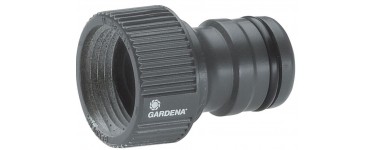Amazon: Raccord robinet Gardena 2801-20 grand débit à 2,39€