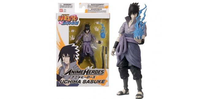 Amazon: Figurine Bandai Naruto Shippuden - Sasuke Uchiwa à 13,99€