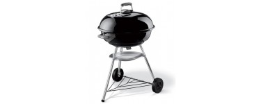 Cdiscount: WEBER Barbecue à charbon Compact - Ø 57 cm - Noir à 104,99€