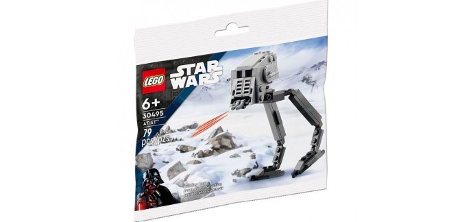 Amazon: Jouet Lego Star Wars AT-ST - 30495 à 5,99€