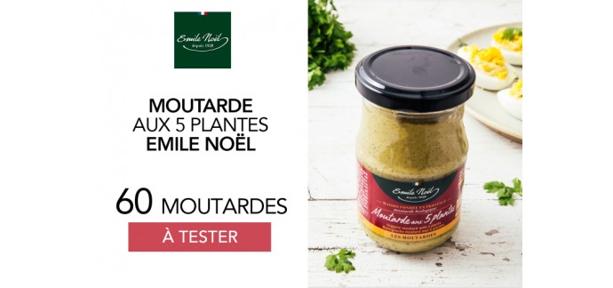 Mon Vanity Idéal: 60 pots de moutarde aux 5 plantes de Emile Noël à tester