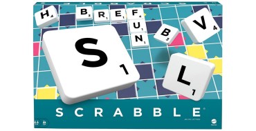 Amazon:  Scrabble Classique, Jeu de Société et de Lettres, Version Française à 16,49€