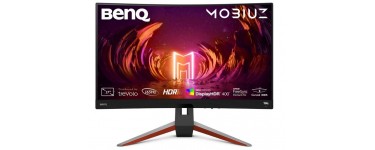 Amazon: Ecran PC incurvé 27" BenQ MOBIUZ EX2710R à 299€