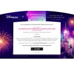 Showroomprive: 1 séjour exclusif de 3 jours pour 4 personnes à Disneyland en pension complète à gagner