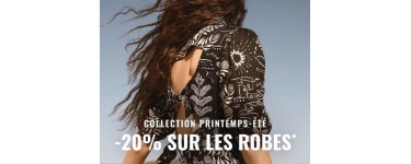 Claudie Pierlot: 20% de réduction sur une sélection de robes de la collection printemps-été