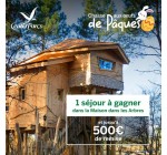 Center Parcs: 1 séjour dans un maison dans les arbres au Center Parcs Le Bois aux Daims à gagner