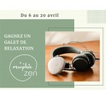 MaFamilleZen: 5 galets de relaxation Morphée Zen à gagner
