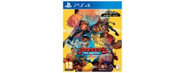 Amazon: Jeu Streets of Rage 4 sur PS4 à 19,99€