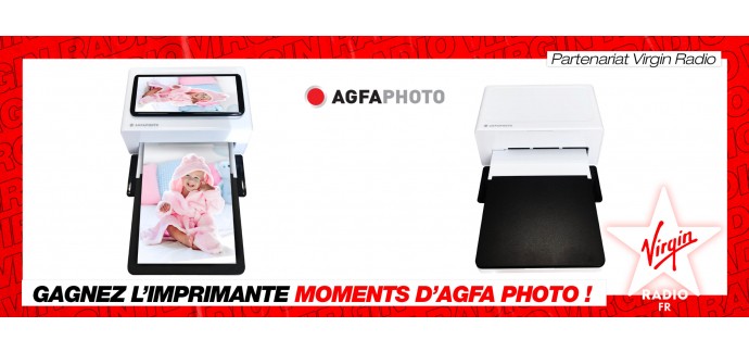 Virgin Radio: 3 imprimantes portables Agfaphoto Realipix Moments à gagner