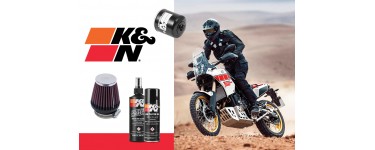 Rad: 1 kit d'entretien moto K&N + filtre à air et à huile à gagner