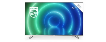 Cdiscount: TV LED 50" Philips 50PUS7556 - UHD 4K, Smart TV, Dolby Vision à 399,99€