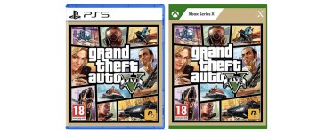 Fnac: Jeu GTA V sur PS5 ou Xbox Series X à 15,99€