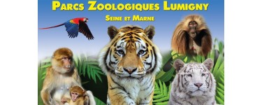 France Bleu: 1 journée VIP aux Parcs Zoologiques Lumigny à Lumigny-Nesles-Ormeaux à gagner