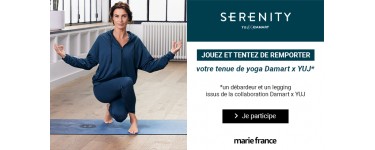 Marie France: 8 tenues de Yoga à gagner