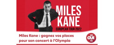 OÜI FM: Des invitations pour le concert de Miles Kane le 28 avril à Paris à gagner