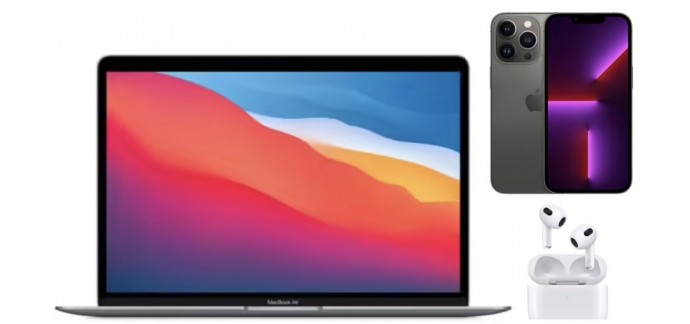Carrefour:  20% de remise fidélité sur les produits Apple (MacBook, iPhone, Airpods...)