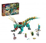 Amazon: LEGO Ninjago Le Dragon de la Jungle avec Les Minifigurines Ninja Lloyd et Zane - 71746 à 29,50€