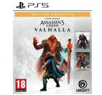Amazon: Jeu Assassin's Creed Valhalla Edition Ragnarok sur PS5 à 49,99€