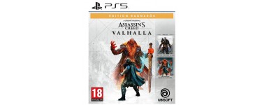 Amazon: Jeu Assassin's Creed Valhalla Edition Ragnarok sur PS5 à 49,99€