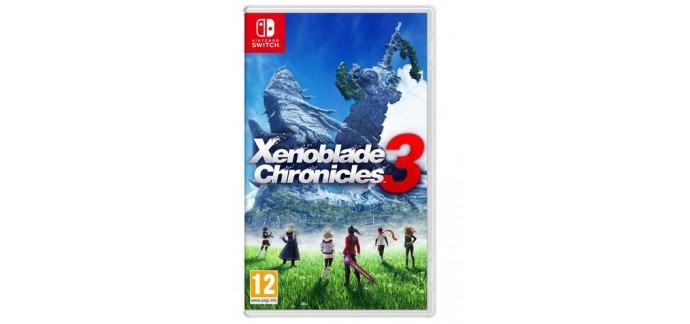Amazon: Jeu Xenoblade Chronicles 3 sur Nintendo Switch à 35,17€
