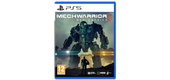 Amazon: Jeu MechWarrior 5 Mercenaries sur PS5 à 12,90€