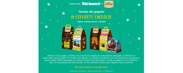 Télé Loisirs: 21 coffrets de chocolats Révillon à gagner