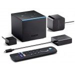 Amazon: Lecteur multimédia en streaming 4K Ultra HD Fire TV Cube - Mains-libres avec Alexa à 74,99€