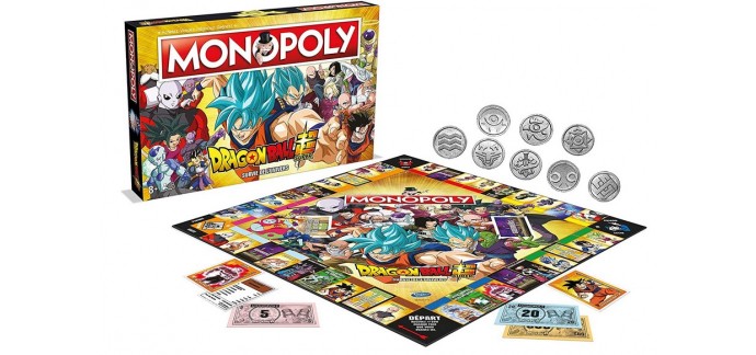 Amazon: Jeu de société Monopoly Dragon Ball Super à 20,62€