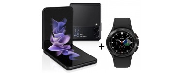 Darty:  Smartphone Samsung Galaxy Z FLIP 3 128 GB + Montre connectée Galaxy Watch 4 à 729€ (170€ via ODR)
