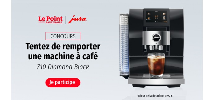 Le Point: 1 machine à café Z10 Diamond Black à gagner