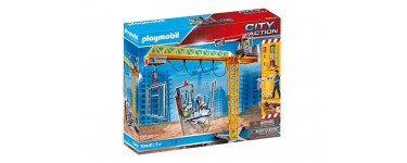 Fnac: Playmobil City Action 70441 Grue radio-commandée avec mur de construction à 74,22€