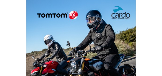 Rad: 1 GPS Tomtom Rider 550 + 1 système de communication pour motards Cardo Packtalk Edge à gagner