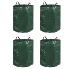 Cdiscount: Lot de 4 sacs à déchets verts grande capacité de 272L pour le jardin à 25,66€